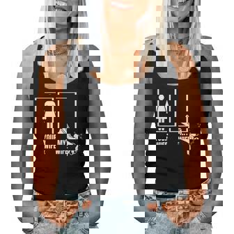 Scuba Diving Your Wife My Wife Proud Husband Scuba Diver Women Tank Top - Thegiftio