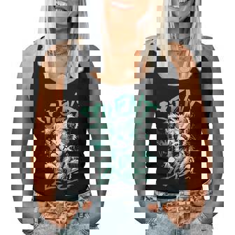 Silent Love Retro Green Glow 1S Matching For Women Women Tank Top | Mazezy