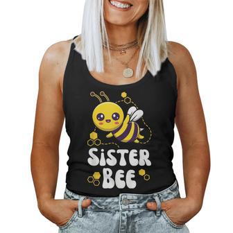 Sister Bee Family Bee First Bee Day Outfits Women Tank Top - Thegiftio UK