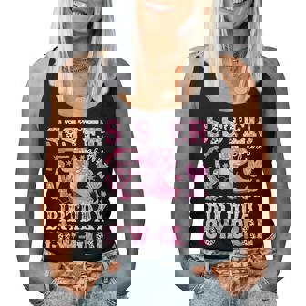 Sister Of The Birthday Cow-Girl Rodeo Cowgirl Bday Women Tank Top - Monsterry