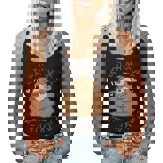 Sloth Mode Activated Cute Lazy Animal Coffee Lover Women Tank Top - Monsterry