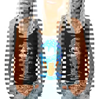 Soccer Ball Ice Cream Drip Fun Sprinkles Birthday Boys Girls Women Tank Top | Seseable CA