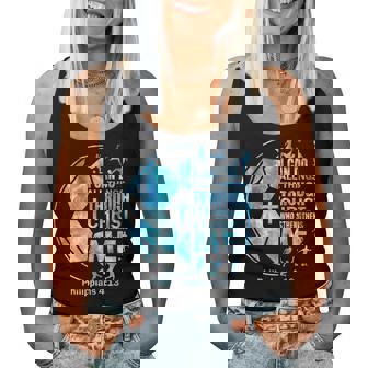 Soccer- Christian I Can Do All Things Religious Boy Men Women Tank Top - Thegiftio