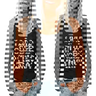 I Am A Soldier In God's Army Christian Faith Quote Women Tank Top - Monsterry