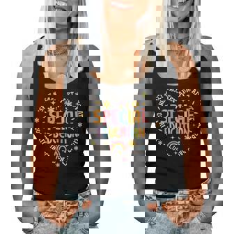 Special Education Squad Dream Team Sped Teacher Appreciation Women Tank Top - Thegiftio