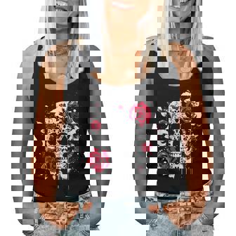 Sugarkull Roses – Floral Dia De Los Muertos Gothique Débardeur pour femme - Cadeauxyz