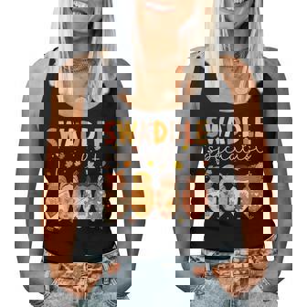 Swaddle Specialist Nicu Mother Baby Nurse Fall Thanksgiving Women Tank Top | Seseable UK