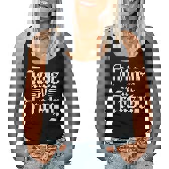 Tattoos Are Trashy Sarcastic Anti Tattoo Sarcasm Joke Women Tank Top - Monsterry