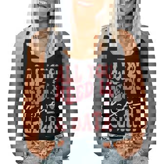 Teacher All You Need Is Love And Data Women Tank Top - Thegiftio