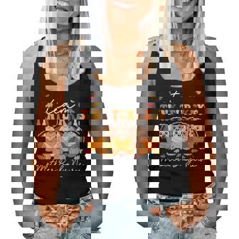 Team Tiny Turkeys Mother Baby Nurse Thanksgiving Fall Women Tank Top | Seseable UK