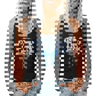 Texas Coquette Bow Floral State Pride Style Girls Women Women Tank Top - Thegiftio