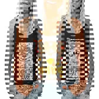 Thanksgiving I'm The Nana Turkey Matching Family Mom Grandma Women Tank Top - Seseable