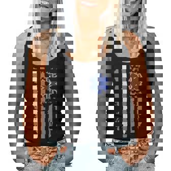 Thin White Line Proud Ems Emt Paramedic Nurse Medical Crew Women Tank Top - Thegiftio