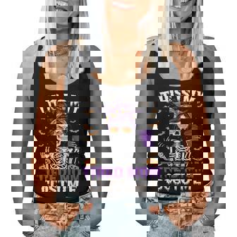 This Is My Tired Mom Costume Tired Moms Halloween Women Tank Top - Monsterry