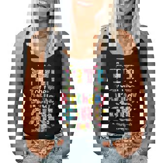 Titi Of The Birthday Girl Hawaii Family Party Decor Women Tank Top - Monsterry