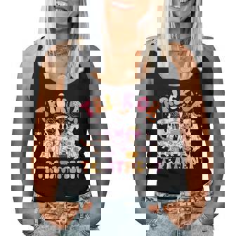 Trick Or Treatment Ghost Nurse Halloween Costume Girl Women Women Tank Top | Mazezy