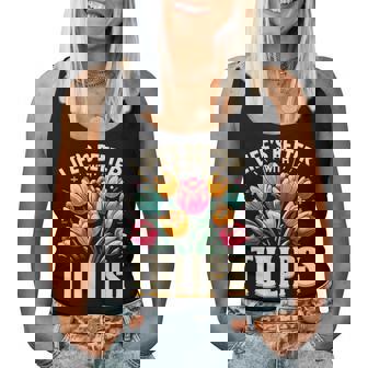 Tulips Tulip Flower Gardener Gardening Springtime Women Tank Top - Thegiftio