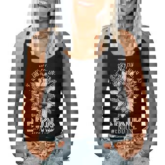 Unity Day Sunflower Motivational End Bullying Orange Day Women Tank Top - Seseable