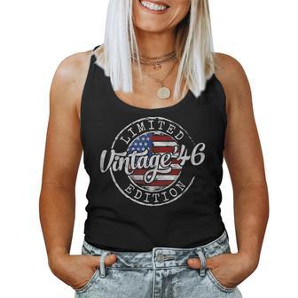 Vintage 1946 79Th Birthday For 79 Year Old Women Tank Top - Thegiftio UK