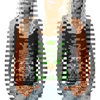 Vintage Cool Face Eagles With Sunglasses Men Women Tank Top - Monsterry