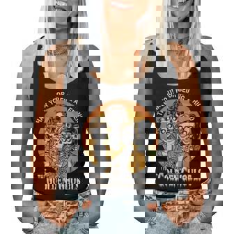 Vintage The Golden Ghouls Halloween For Halloween Women Tank Top | Seseable UK