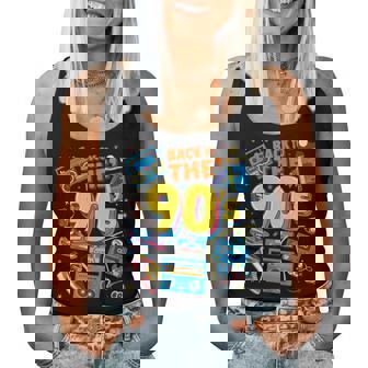 Vintage Retro Back To 90'S Diseño Gráfico Hombres Es Niños Camiseta sin mangas para mujer - Regaloses