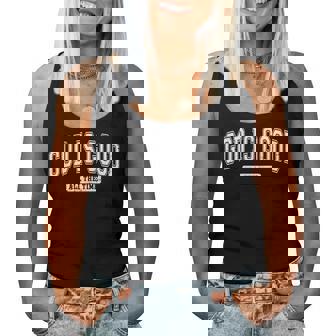 Vintage Retro Christian God Is Good All The Time Women Tank Top | Seseable FR