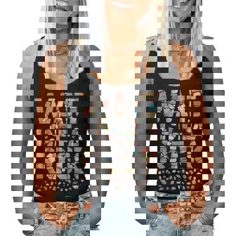 Wait I See A Rock Rockhounding Geology Teacher Women Tank Top - Monsterry