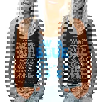 I Wear Blue For My Sister T1 D Diabetes Awareness Month Women Tank Top - Thegiftio