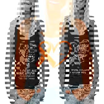 I Wear Orange For My Mom Multiple Sclerosis Ms Awareness Women Tank Top - Thegiftio