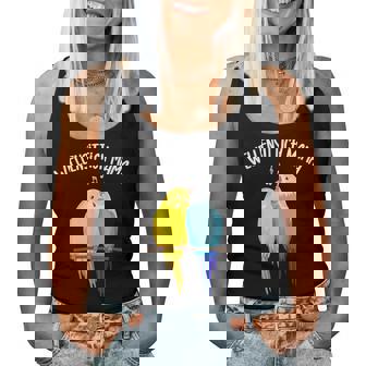 Wellensittich Mama Lustigittichogelbesitzerin Tank Top Frauen - Seseable