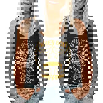 When God Made Me He Grinned And Said Sarcastic Saying Women Tank Top - Monsterry