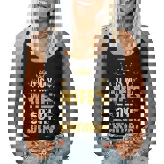 Wife It's My Wife's 50Th Birthday 1975 50 Years Old Women Tank Top | Mazezy