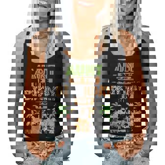 Wild Aunt Of The Birthday Boy Zoo Safari Jungle Animal Women Tank Top | Seseable UK