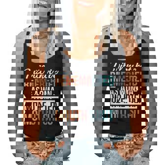 I Will Not Be Remembered As A Woman Who Kept Her Mouth Shut Women Tank Top - Thegiftio