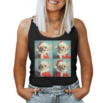 Xmas Chihuahuas Chihuahua Lover Boys Chihuahua Christmas Women Tank Top | Mazezy