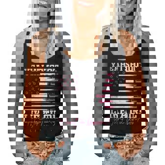 Yeah I Shoot Like A Girl Want A Lesson Hunting Usa Flag Women Tank Top | Mazezy