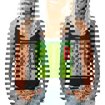 お茶 面白いtシャツ おばあちゃん 祖母 おもしろ 緑茶 文字入り メンズ 面白い 服 ネタ 文字tシャツ レディースタンクトップ - Kawaiitshirt