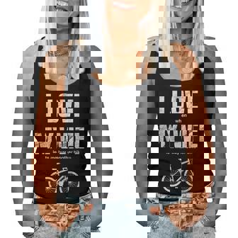 マウンテンバイク I Love When My Wife Lets Me Buy Another Bike レディースタンクトップ - Kawaiitshirt