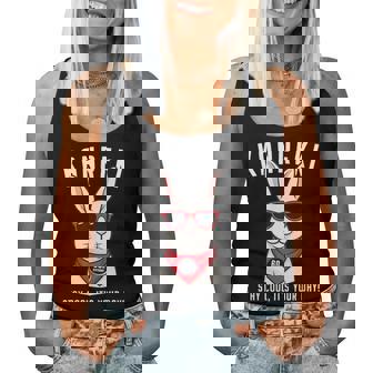 還暦祝い 兎 うさぎ好き 干支 父 男性 女性 還暦 お祝い 60歳 おもしろ おもろい レディースタンクトップ - Kawaiitshirt