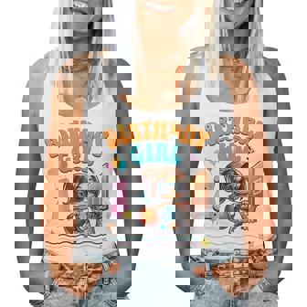 1歳の誕生日 バスケットボール 1歳 女の子 バスケットボール フープ ダンキング レディースタンクトップ - Kawaiitshirt