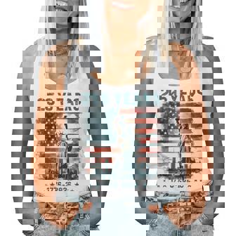 250 Years America Anniversary 1776 2026 Statue Of Liberty Women Tank Top | Seseable CA