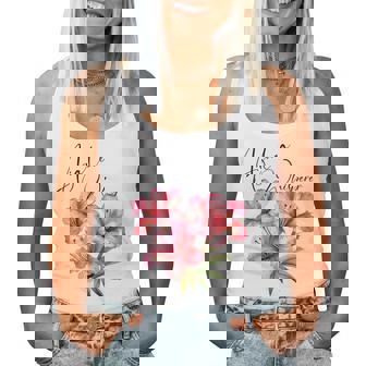 Azalea Whisperer Flower Garden Floral Bed Spring Shop Pink Women Tank Top - Thegiftio