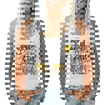 Ball Mom Softball Mama Baseball Mama Ballers Mom Birthday Women Tank Top | Mazezy