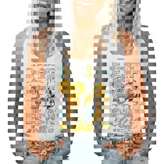 Big Sister Of The Bee-Day Girl Bee Birthday Party Women Tank Top - Monsterry