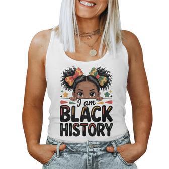 I Am Black History Month Ns Girls African American Women Tank Top - Monsterry
