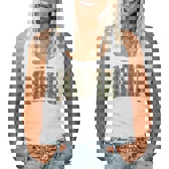 Camo Hunting Mama Old Camo Mom Mother's Day Hunting Wife Women Tank Top | Seseable UK