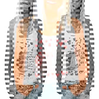 Cute Snails Lovers Just A Girl Who Loves Snails Women Tank Top - Thegiftio