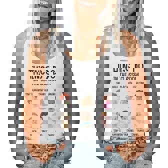 Daycare Preschool Infant Teacher Thing I Do In The Classroom Women Tank Top - Thegiftio