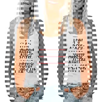 Divertido Arquitecto Arte Hombres Es Futuro Arquitectura Juegos De Palabras Amantes Camiseta sin mangas para mujer - Regaloses